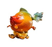 RLKHXBS Porch Decoration all Copper Entrance Ornament Living Room Rich And Prosperous Crafts Office Like Fish Water Decorations Ornaments for The Home