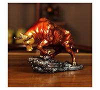 RLKHXBS Porch Open Cattle Living Room Entrance Decorations Decoration Housewarming Opening Copper Carving Crafts Ornaments for The Home