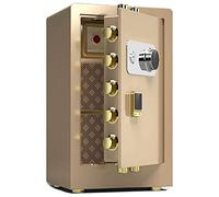 RLKHXBS S 60 cm in Acciaio Alto ignifugo per Ufficio, Armadio a Lucchetto Meccanico per casa/, Grande, Oro