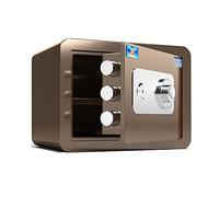 RLKHXBS s Fireproof S Home Small 25 cm/30 cm/40 cm/45 cm, Montare a Parete e Gli armadi Possono Nascondere in Contanti, antifurto e Acciaio antidreno, Marrone (Dimensione: 40x36x32 cm) (25x35x25cm)