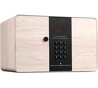 RLKHXBS Safe 20CM Small Wood Grain Electronic Password Safe all-Steel Anti-Theft And Anti-Theft Safe Deposit for Home And Office (Color : Black, Size : 310x230x200mm) Interesting Life