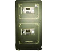RLKHXBS Safe 80cm High Double Door Protection Double-Layered Protection Large-Scale Public Office House Anti-Theft Fire Protection Security for Home And Office Interesting Life