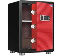 RLKHXBS Safe,Home Safe, Cabinet Safes, Wall Safes Cabinet Safes Diversion Safes Biometric Safe Smart Anti-Theft Safe Intelligent Automatic Lock Digital Security Safe for Home Double Safety Key Lock