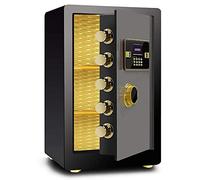 RLKHXBS Safe,Home Safe, Password Safe Home, Large Steel Hotel Office File Storage, Fireproof, Waterproof And Anti-Theft