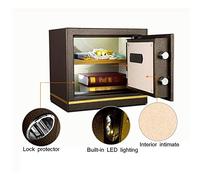 RLKHXBS Safe,Home Safe, Safe Security Safe, Black Electronic Digital Security Safe Keypad Lock for Home Office Hotel,Solid Steel Construction