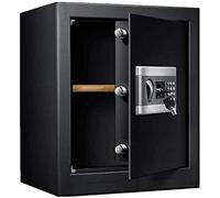 RLKHXBS Safe,Home Safe, Safes Home And Lock es Password Cash with Lock 45cm High Deposit Built-in Lighting, Double Alarm, all-Steel Household Key