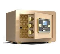 RLKHXBS Safe,Home Safe, Wall Safes Cabinet Safes Diversion Safes Biometric Safe with Keypad Deposit es Hidden Fireproof Waterproof Money Key Safe Jewellery Personal Alarm Office