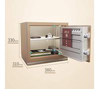 RLKHXBS Safe,Password Safety High Security Steel Lock Safes Home Office Money Cash Storage Safety,Wall Safes