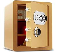 RLKHXBS - Safes And Lock Money Box, Safety Boxes for Home, Digital Steel Alloy Drop Safe, Includes Keys,