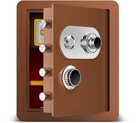 RLKHXBS - Safes And Lock Money Box, Safety Boxes for Home, Digital Steel Alloy Drop Safe, Includes Keys