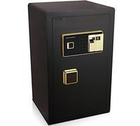 RLKHXBS SARAMINI di CAMINETTO CASA CASA CASA Digital Security Safe Fingerprint Biometrica Biometrica Safe Lock Wall Strong Wall in Stile con Tasti numerici Sicuro di Emergenza (Colore Nero)