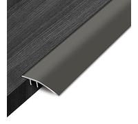 RLKHXBS Self Adhesive Floor Transition Strip, Aluminum Floor Divider Strip Thresholds Reducer, Carpet Trim Bar for Front Door Doorways