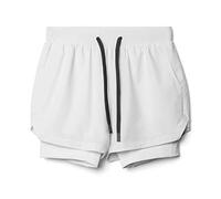 RLKHXBS Shorts Men's Sports Gym Shorts Double Layer Basketball Fitness Quick Dry Shorts Breathable