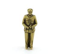 RLKHXBS Solido Presidente del Rame Puro Ornamento in Bronzo Che trasporta Sicurezza Grande Man Statua MAO Zedong Statue Ciondolo