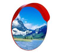 RLKHXBS Specchio di Sicurezza per PC, Specchio angolare per Parete, Guscio in ABS, Specchio per Traffico, Specchio per Sicurezza Stradale, Esterno, per parcheggi, incroci