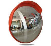 RLKHXBS Specchio di Sicurezza, plastica per PC da Strada Specchio di sterzo grandangolare Arancione Specchio di osservazione Convesso Specchio per Punto cieco della corsia panoramica Specchio per Il