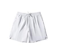 RLKHXBS Sports Shorts Men's Ice Silk Quick Dry Five Minutes Beach Pants Loose Plus Size Casual Men's Pants