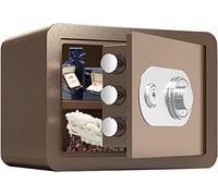 RLKHXBS Strongbox Waterproof Safe Lock Fireproof Steel Small Wall-Mounted Box with Key Business Hotel Security Lockers for Home Office Cash Use Storage