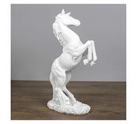 RLKHXBS Tabletop Decoration Statue Ornaments Nostalgic Handmade Horse Statues Figurines Resin Ornaments Horses Model Decor War Steed