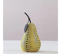 RLKHXBS Tabletop Figurine DOT Pumpkin Pear Owl Bird Resin Antiques Collectables Crafts Ornament Decoration Art Desktop Model Room Wine Cabinet Office Decoration