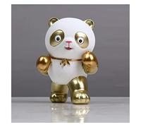 RLKHXBS Tabletop Panda Arredamento in Panda per Sala TV Armadietto Desktop Regali Fatti a Mano Statue Fatte a Mano