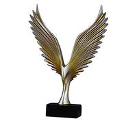 RLKHXBS Tabletop Statue Desktop Decorazione, Arti Regalo Artigianato Dipinto a Mano Politico, Decorazioni per Pianoforte Artigianato Regali -agle
