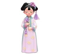 RLKHXBS Tavolo da tavolo da bambola del museo palazzo, palazzo Hanfu, decorazione per ragazze, regali alla fidanzata e al migliore amico, statue regalo fatte a mano in stile cinese Statue di ricchezza