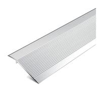 RLKHXBS Transition Strip for Uneven Floors, Non-Slip Aluminum Reducer Flute for Indoor Balcony Doorway, 10cm Extra Wide Fluted Carpet Trim