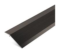 RLKHXBS Transition Strip for Uneven Floors, Non-Slip Aluminum Reducer Flute for Indoor Balcony Doorway, 10cm Extra Wide Fluted Carpet Trim