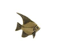 RLKHXBS Vecchi Anatre Mandarino Puri Fatti a Mano, Pesce immortale, Animali Domestici creativi, Decorazione del Desktop per Ufficio, Ornamenti di Rame, Artigianato