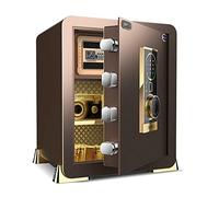 RLKHXBS, Wall Muro di FAMA di Medie Dimensioni Impermeabili a Prova di Fuoco, Montato con Password di Impronte digitali del Touchscreen Password di deposito Invisibile, Montato per la casa di (a