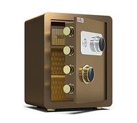 RLKHXBS Waterproof Safes Mechanical Code Lock Safe, Steel Fire-Proof And Anti-Theft Safety Cabinet, Small File, Suitable Hotel for Home Office Cash