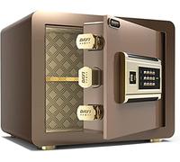 RLKHXBS Waterproof Security Digital Heavy-Duty Steel Fire-Proof And Anti-Theft Home Small Electronic Code Lock Safe Cabinet, with Alarm
