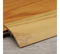 RLKHXBS Wood Between Rooms, Doorway Flooring Reducer Transition 1 inch Threshold Ramp PVC Edging/Edge Trim 92-170 cm, Cuttable Banding Molding