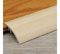 RLKHXBS Wood Between Rooms, Doorway Flooring Reducer Transition 1 inch Threshold Ramp PVC Edging/Edge Trim 92-170 cm, Cuttable Banding Molding