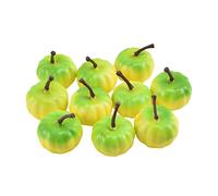 RLKHXBS Zucche Artificiali, 6 pezzi/10 pezzi/12 pezzi/24 Pezzi di zucche False Pumpkins Fucids Halx Harvest per Decorazioni per Le Vacanze di Halloween per la Festa del Ringraziamento