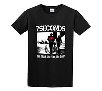 RlMI LINMY 7 Seconds Take It Back,Take It On,Take It Over O-Neck 100% Cotton Short Sleeve Unisex T-Shirt XL