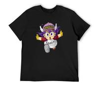 RlMI LINMY Arale Norimaki Movie Poster O-Neck 100% Cotton Short Sleeve Unisex T-Shirt M