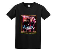 RlMI LINMY Bananarama Venus Best Compilation Graphic Unisex 100% Cotton Short-Sleeve T-Shirts Black XL