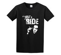 RlMI LINMY Bill Hicks Inspired Just A Ride Relentless Sane O-Neck 100% Cotton Short Sleeve Unisex T-Shirt L