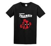 RlMI LINMY Finding Francis O-Neck 100% Cotton Short Sleeve Unisex T-Shirt L