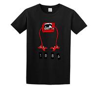 RlMI LINMY George Orwell 1984 O-Neck 100% Cotton Short Sleeve Unisex T-Shirt S