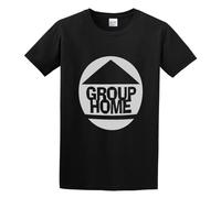 RlMI LINMY Group Home Gang Starr Foundation Golden Era Hip Hop Livin Proof NYC O-Neck 100% Cotton Short Sleeve Unisex T-Shirt XL