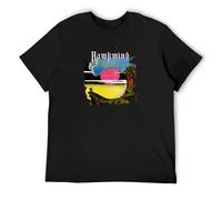RlMI LINMY Hawkwind Mens Warrior On The Edge T-Shirt Black L
