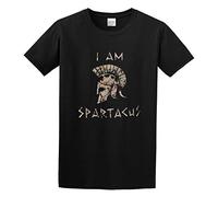 RlMI LINMY I Am Spartacus O-Neck 100% Cotton Short Sleeve Unisex T-Shirt XXL