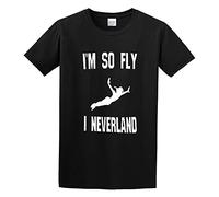 RlMI LINMY I'm So Fly I Neverland O-Neck 100% Cotton Short Sleeve Unisex T-Shirt XXXL