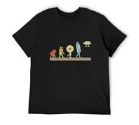 RlMI LINMY Limited Evolution Cloud Coding Programming O-Neck 100% Cotton Short Sleeve Unisex T-Shirt M