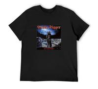 RlMI LINMY Long Grave Digger The Grave Digger T Shirt Black S