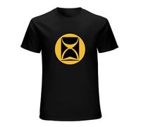RlMI LINMY Men's Time Tunnel Project Tic Toc T Shirt 1960's SciFi Black M