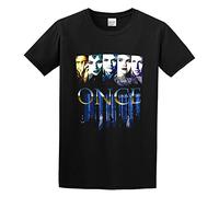 RlMI LINMY Once Upon A Time Unisex 100% Cotton Short-Sleeve T-Shirts Black S